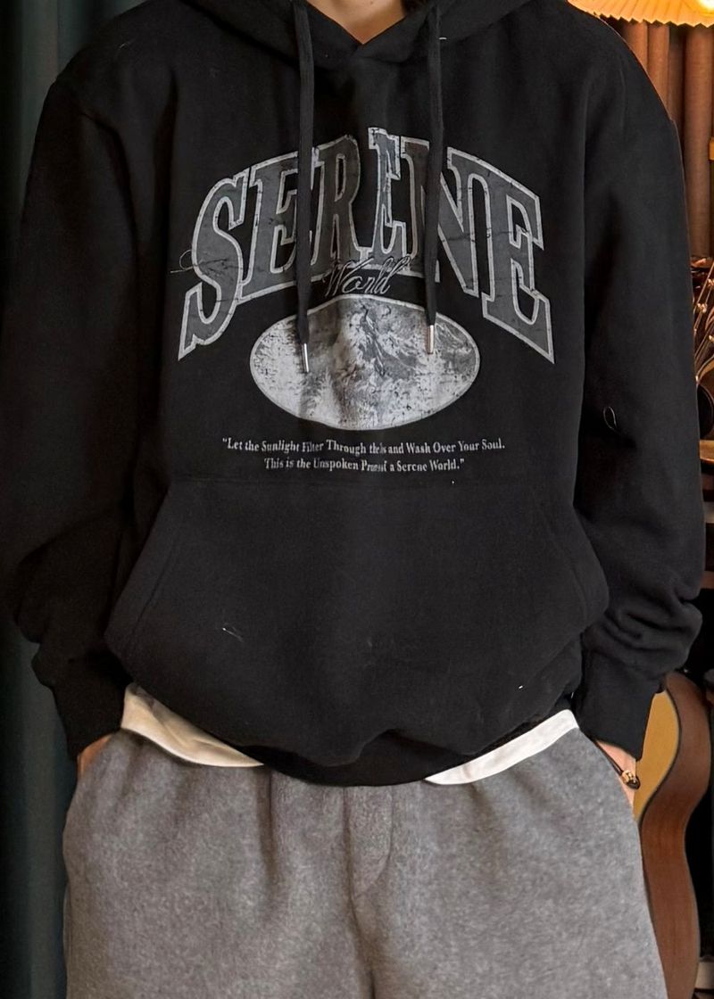 virstyle(ビルスタイル)の「Couple Winter Cropped Fleece Hoodie 4COLOR(Tops)」