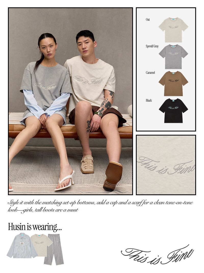 Oversized Signature Tee