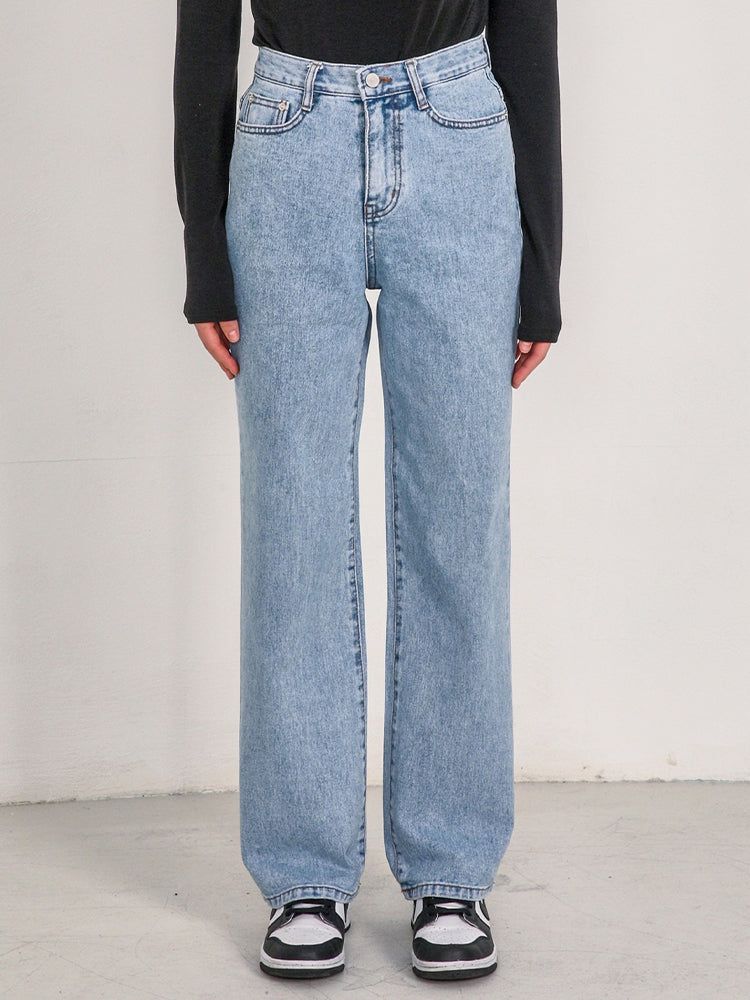 WAAR(ワル)の「W50 WIDE DENIM PANTS_LIGHT BLUE(Pants)」