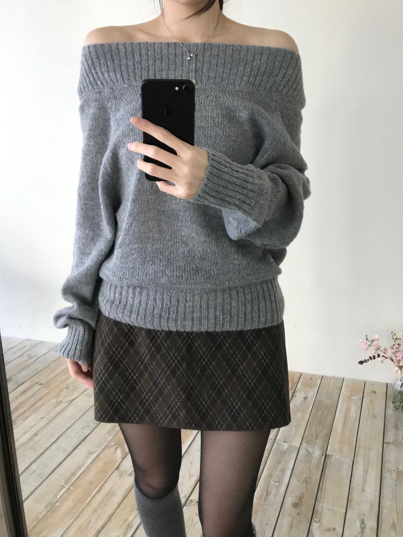 Kitten（キッテン）の「Edin Checkered Mini Skirt (2 colors)（Skirts）」