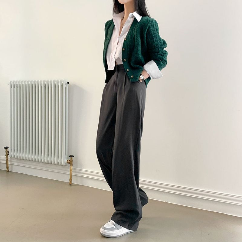 [Bellide made/short, long] standard date wide slacks