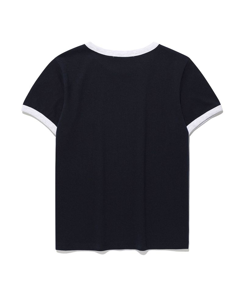 Kims Egg Bam Ringer Tee Navy (KIB6MFT509A)