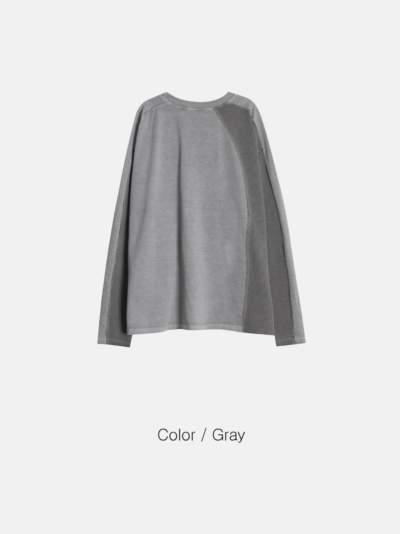 Mera Pigment Waffle Long Sleeve 4C