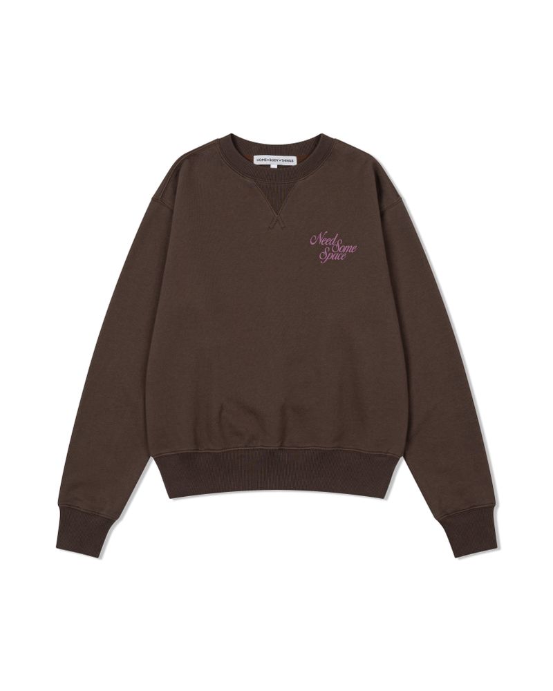 Need Some Space Sweatshirt(BROWN)
