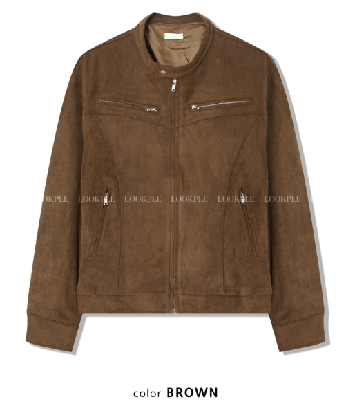 Miele YKK Suede Biker Jacket