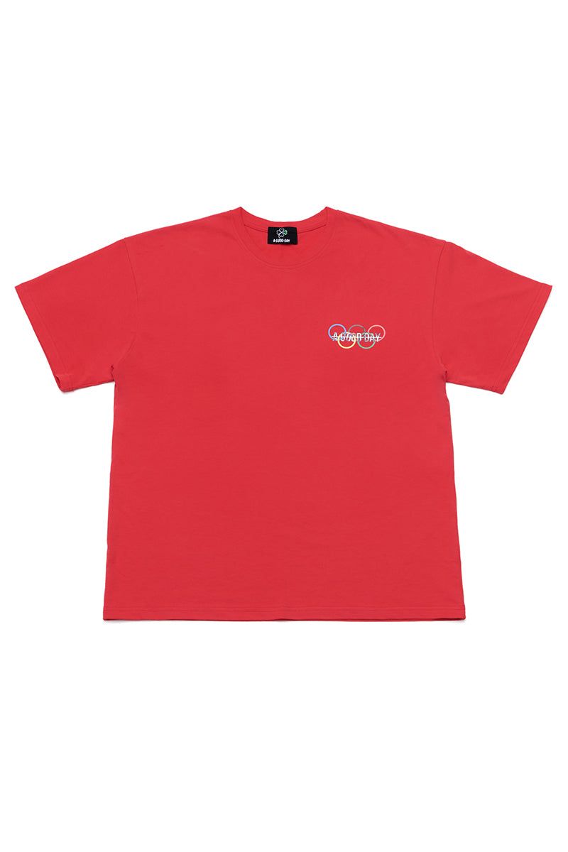 A GOOD DAY(ア グッドデイ)の「TOKYO OLYMPIC-T(RED)(Tops)」