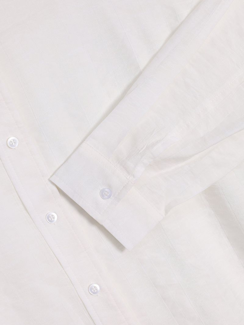 Haru Striped Silk Shirt