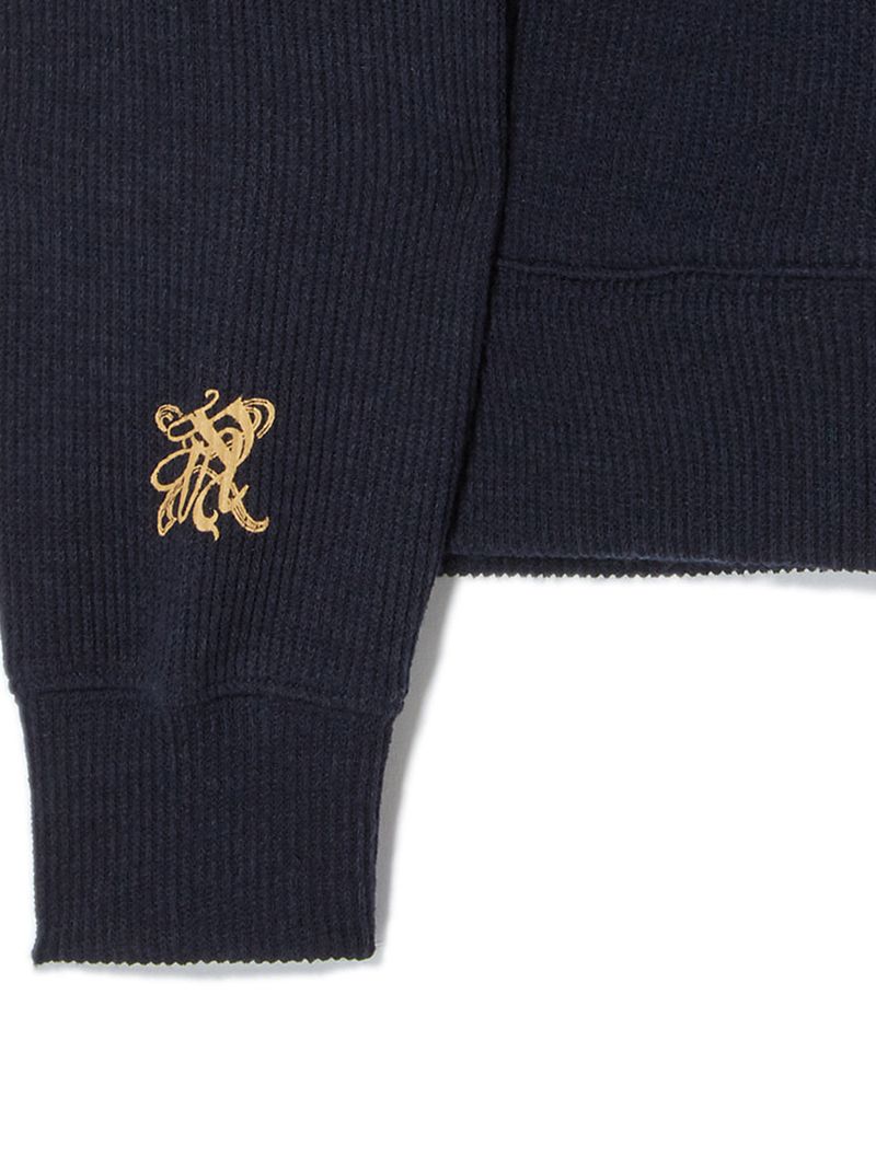BUTTON UP CARDIGAN NAVY