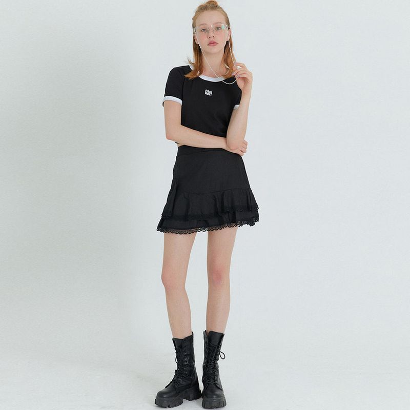 BACK STRAP TEE (BLACK)