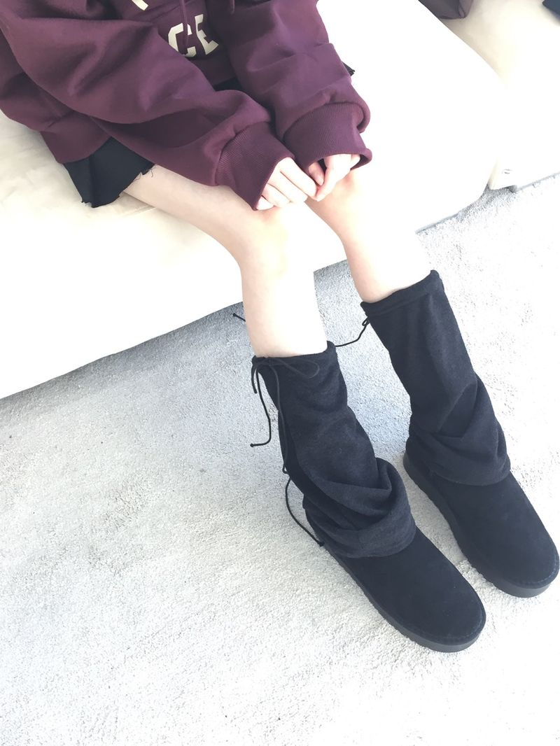 Nana string leg warmer (2color)