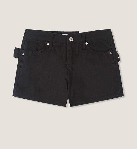 Kine Eyelet Belted Shorts