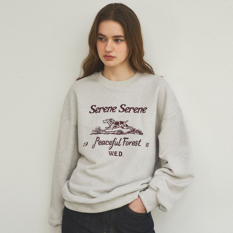 Howl FoxHound Sweatshirt_Oatmeal