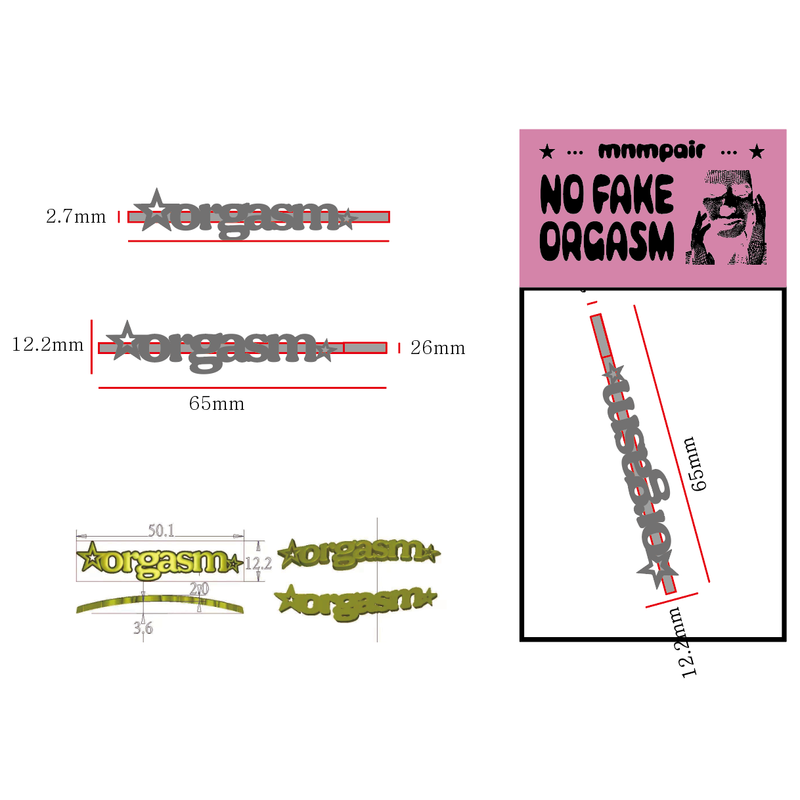 ORGASM HAIR PIN