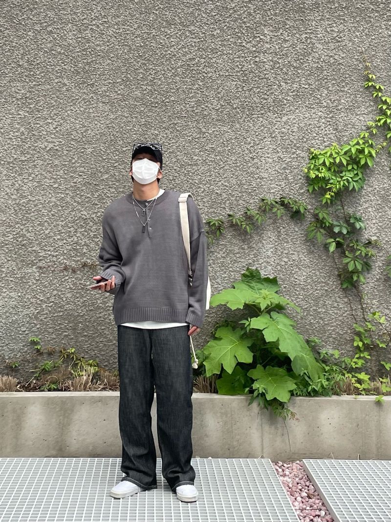WOLF LINEN DENIM PANTS(XS~L)