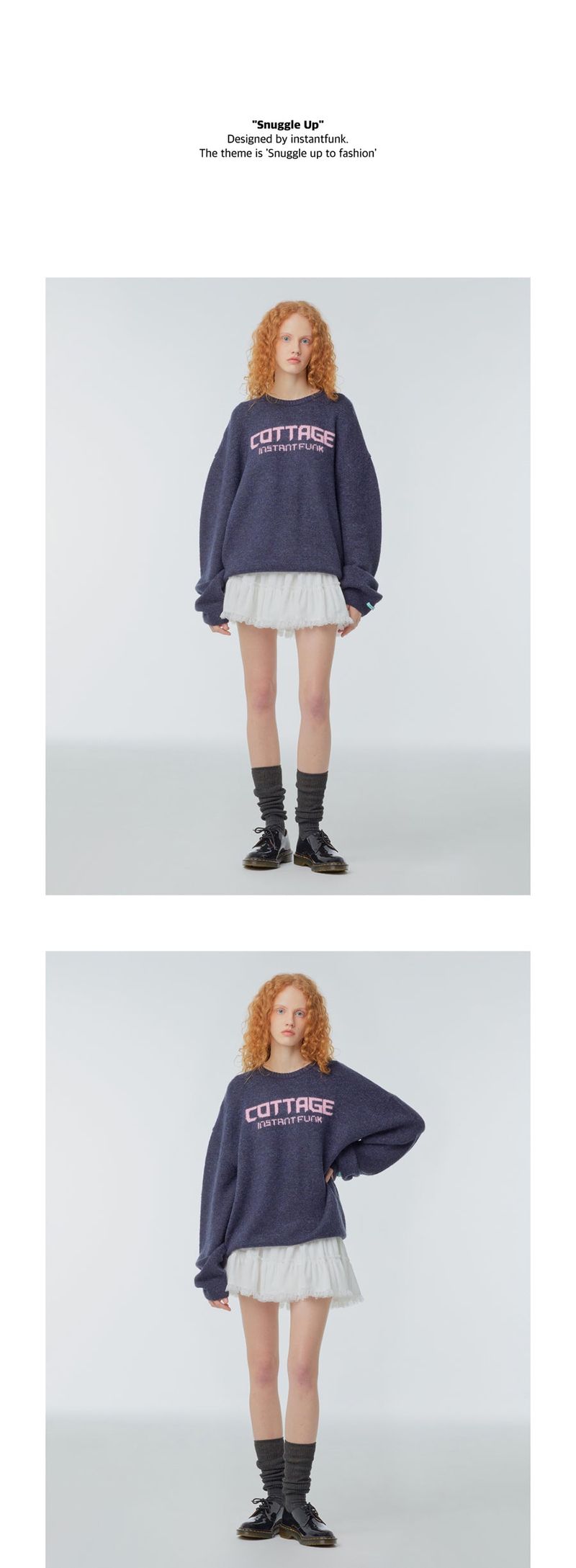 Pleated tiered skirt