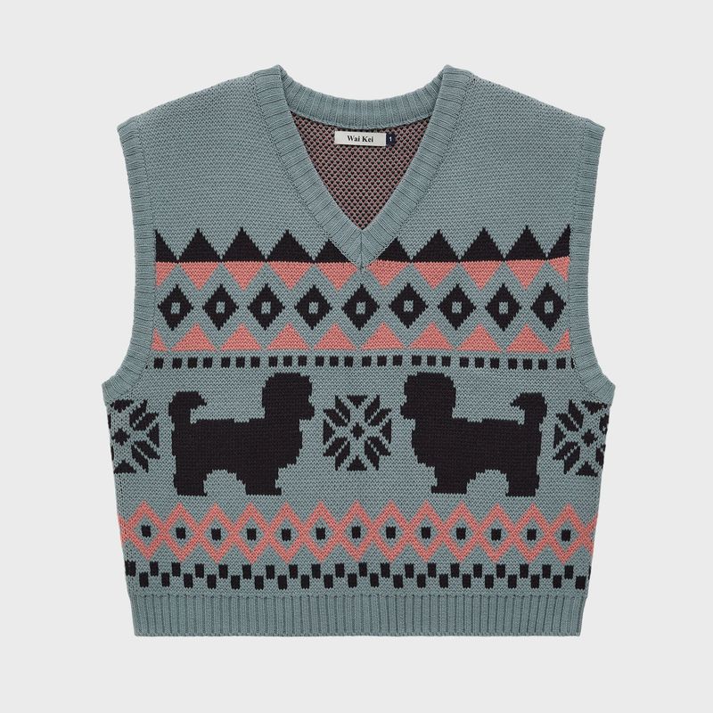 Puppy Cowichan Vest