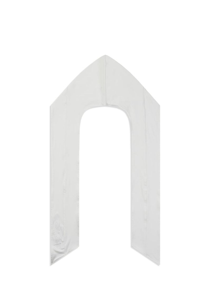 Kyoiii(キョイ)の「ゴースト フード スカーフ(WHITE)(ファッション小物)」