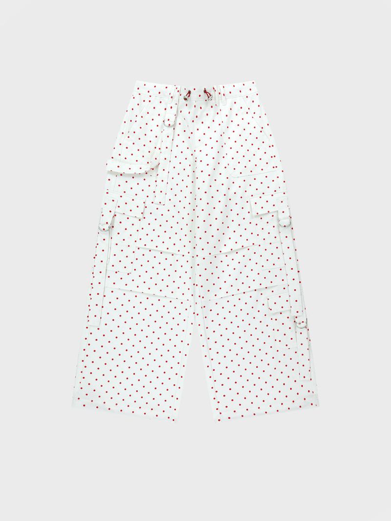 D-ring Cargo Pants_Polka Dot