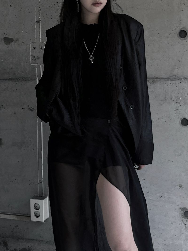 cliche wave anorak jacket (2color)