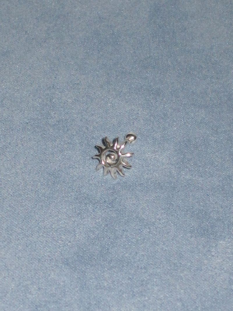 [925silver] Sunburn piercing