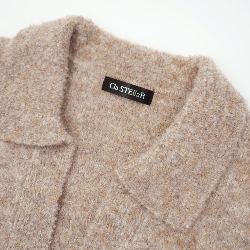 Knit coat