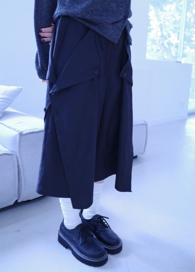 myorang（ミョラン）の「Maroon button bermuda pt (3color)（Pants）」
