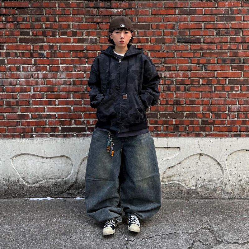 HundoP(ハンドピー)の「Vintage Work Camo Hooded Jacket(Tops)」