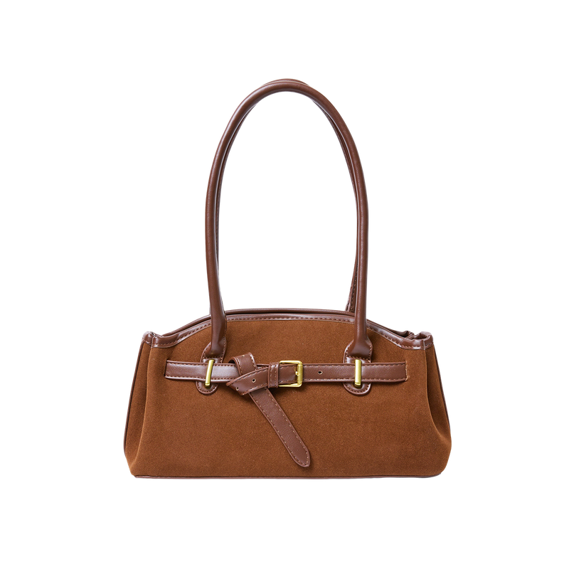 Luze Suede Bag (Brown)