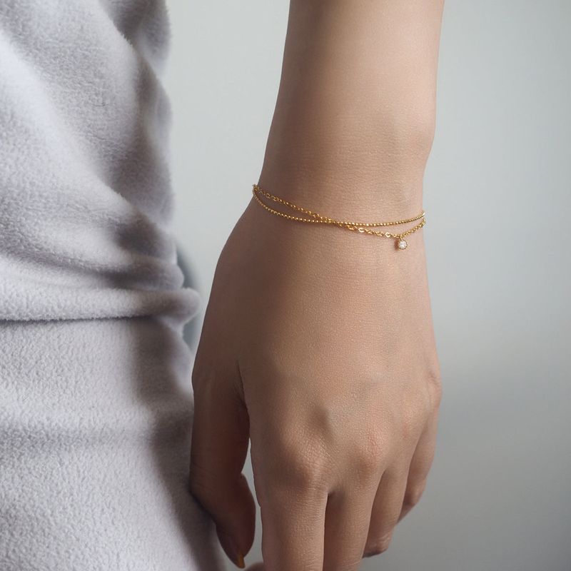 Olivia Double Chain Bracelet
