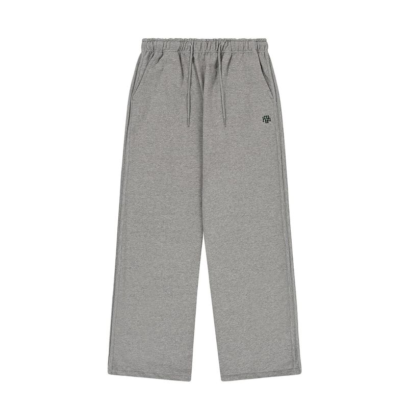 LOGO STITCH LINE WIDE BANDING PANTS