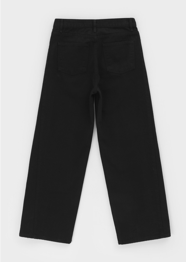 [MADE] Falling Folding Wide Cotton Pants