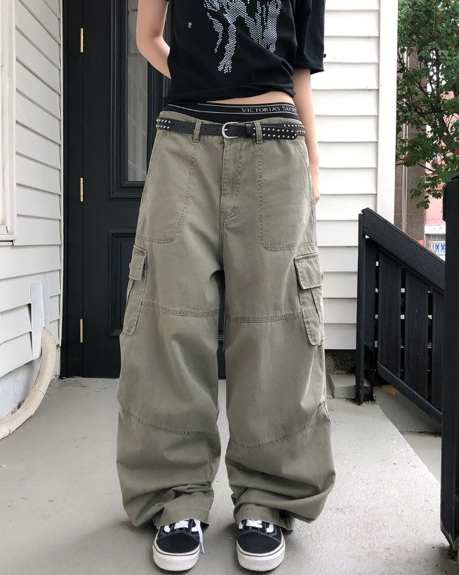 ULAN(ユレン)の「Feud Dyed Washed Cargo Pants(Pants)」