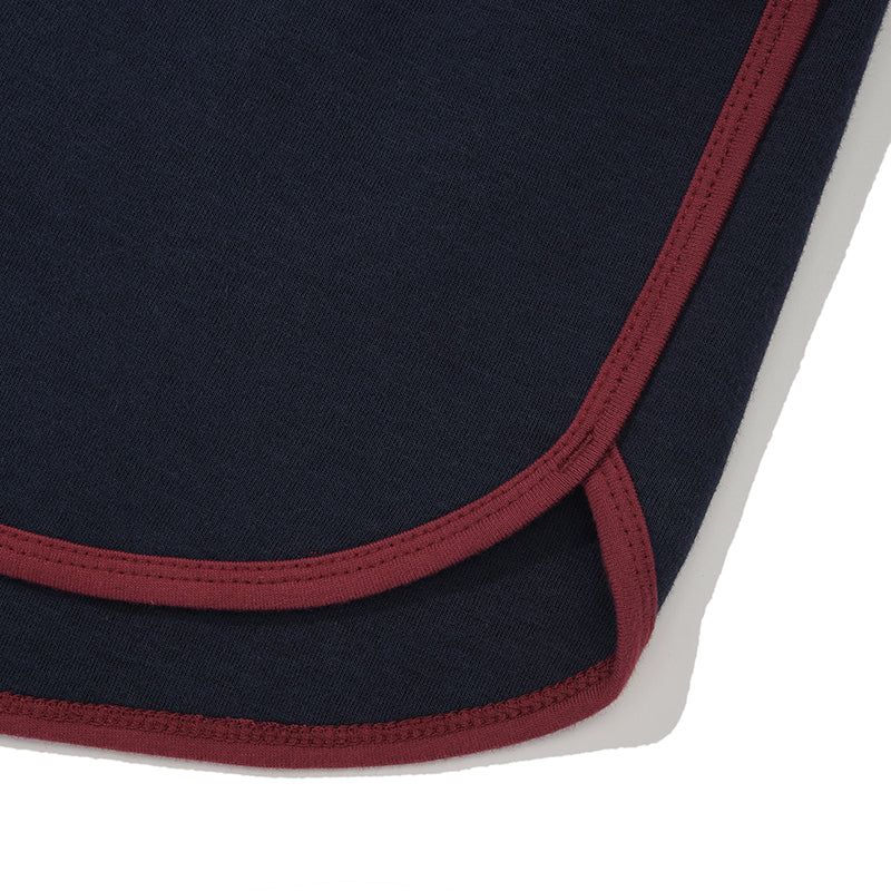 PUNK TRACK DOLPHIN PANTS [DARK NAVY]