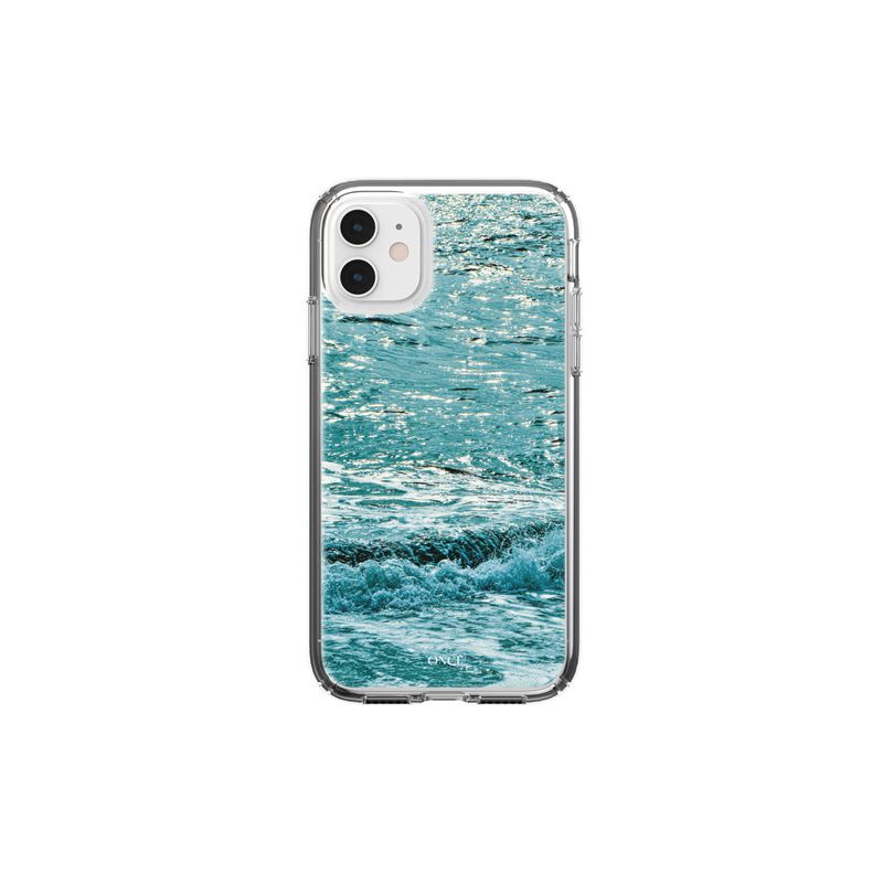 ONCESTUDIO(オンセスタジオ)の「(glossy) 02 sky blue sea Seas the day phone case(Smartphone Accessories)」