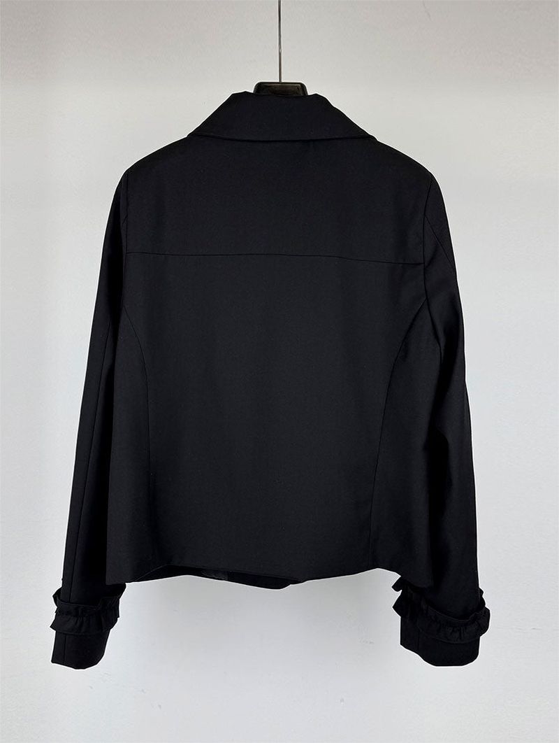 ROUND COLLAR FRILL JACKET (2C)