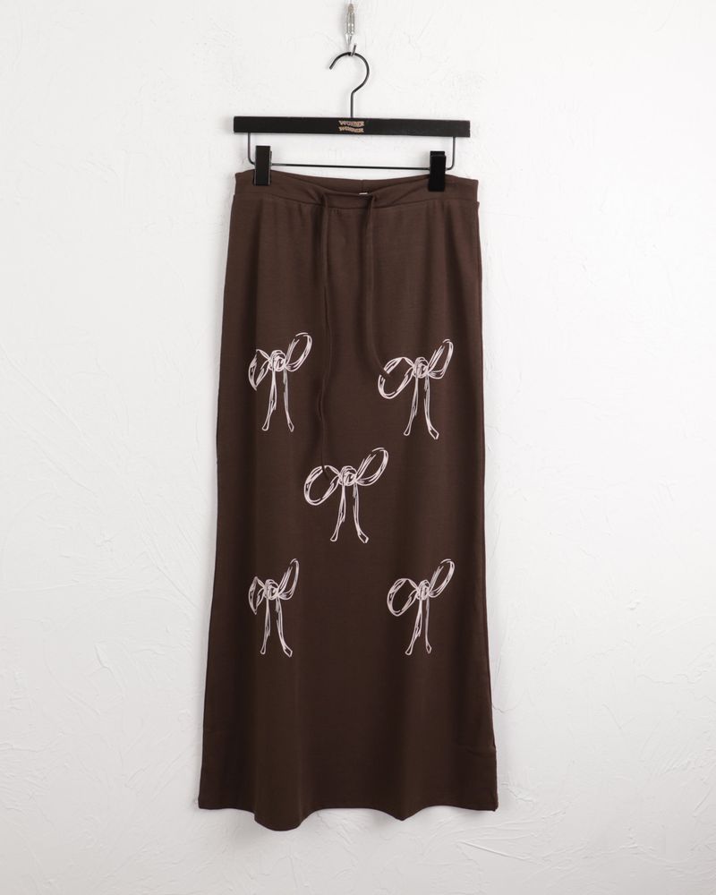 Tibur Ribbon Ballet Core Training Long Skirt