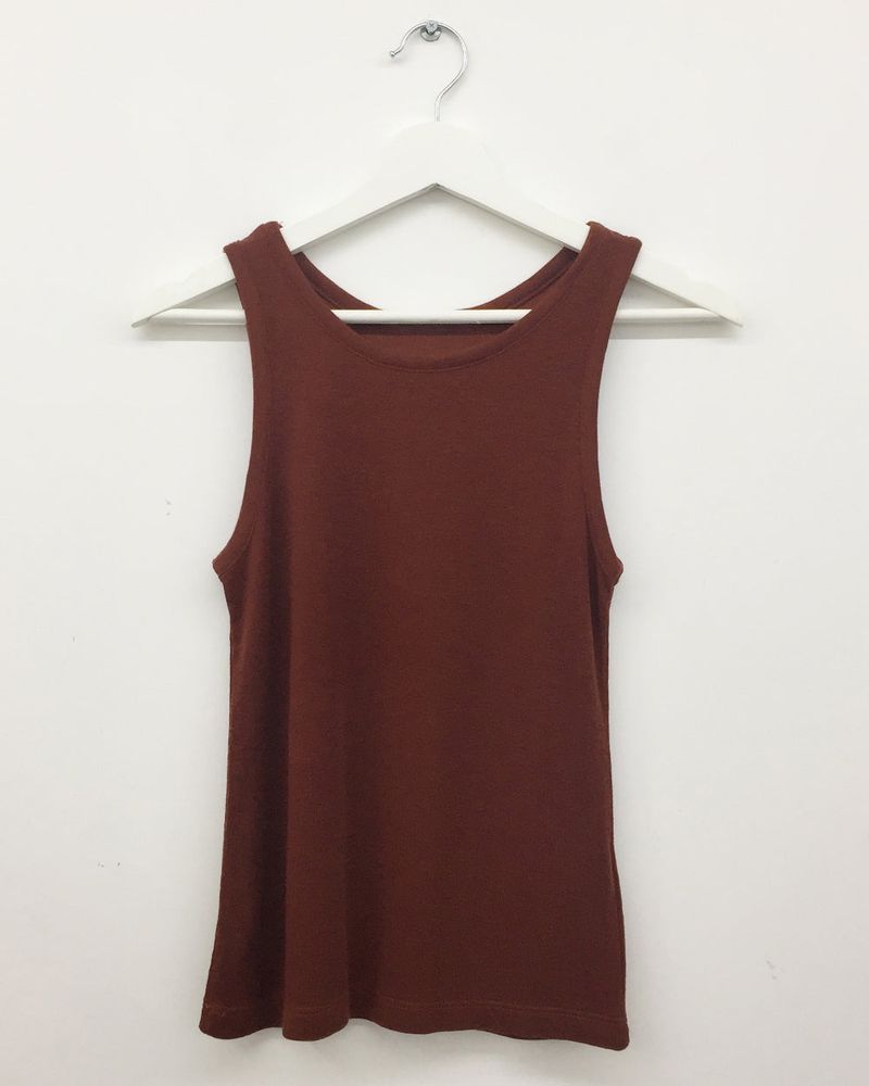 Silk Wool Crewneck Sleeveless (5color)