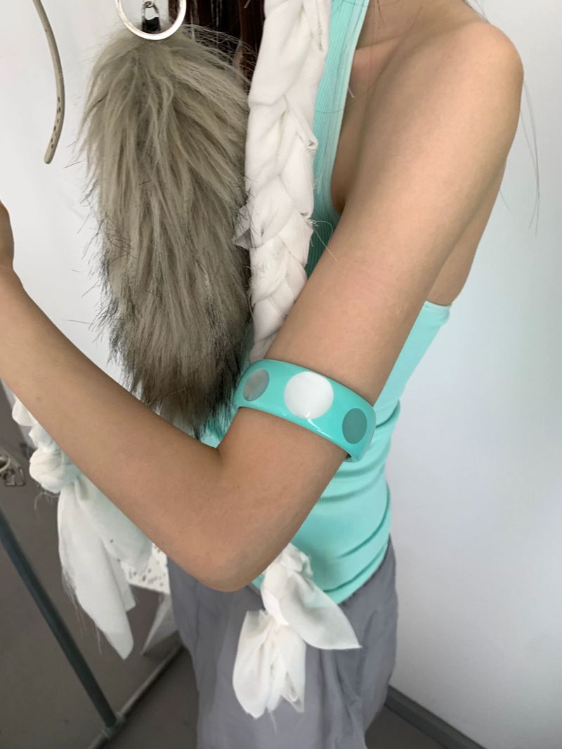 [Influencer]Mint Dot@dOt bangle@bracelet