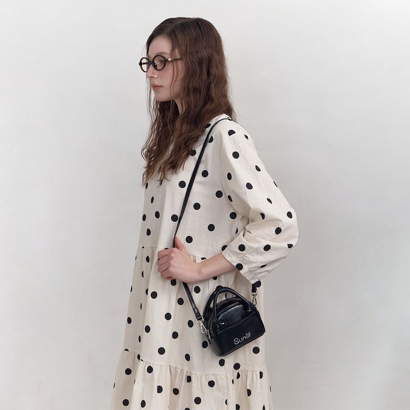 Sunlit（サンリット）の「TOTE CROSS BAG (BLACK)（Bags）」
