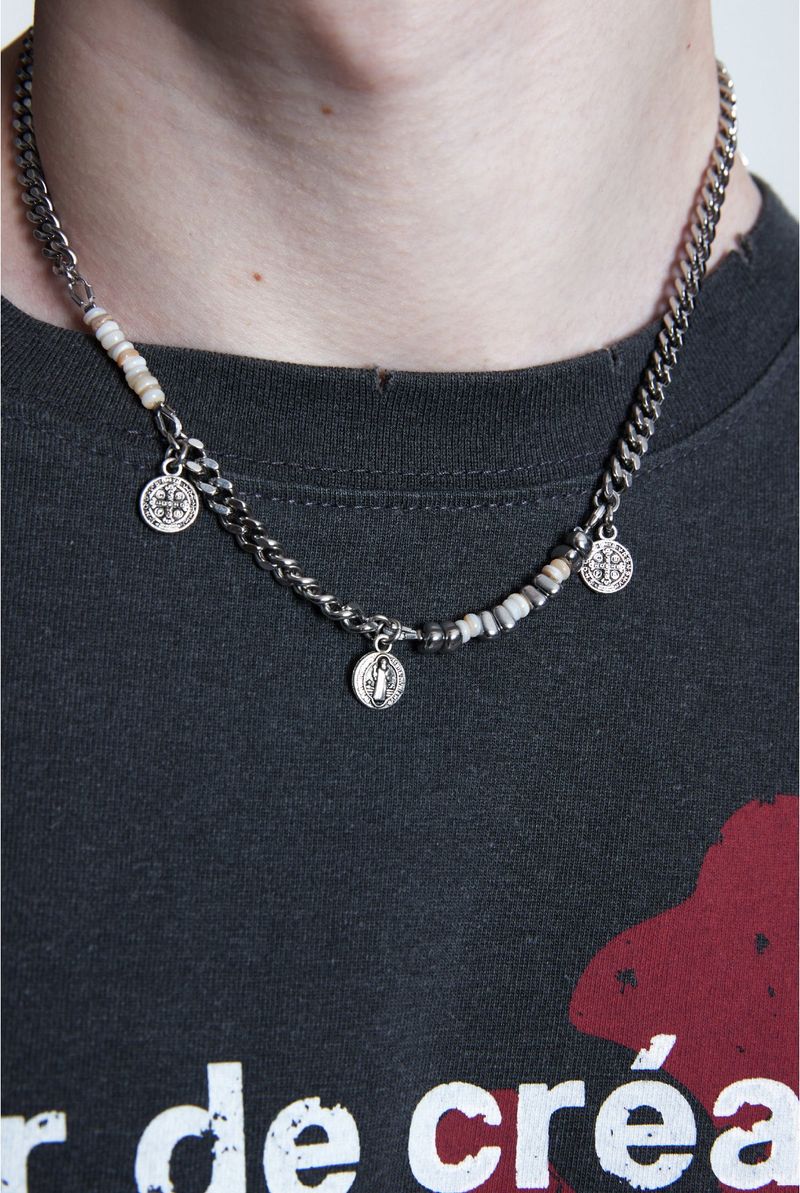 Shell Beads Stone Necklace