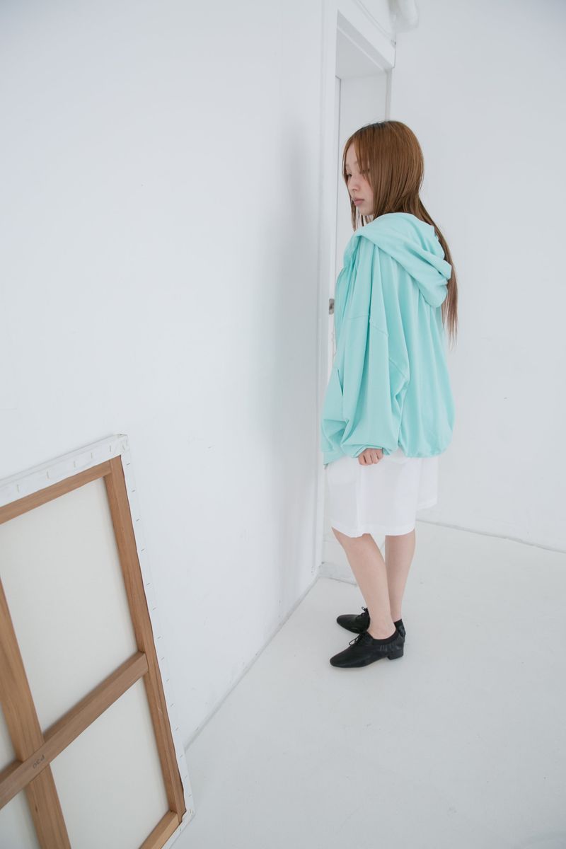 pintuck stopper cotton half pants(2colors)
