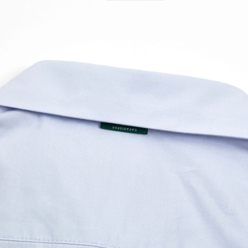 1/2  ROUX BASE SCHOOL TIE SHIRTS (SKY)