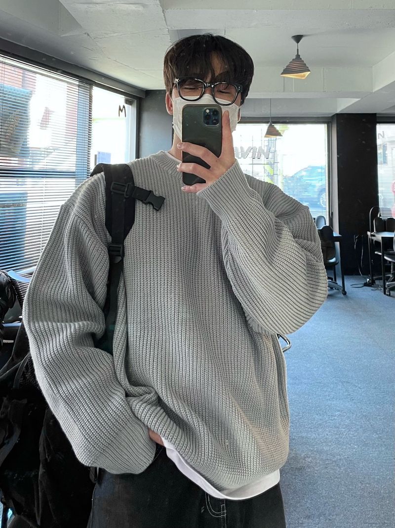 CLO WARMER ROUND KNIT(4COLOR)