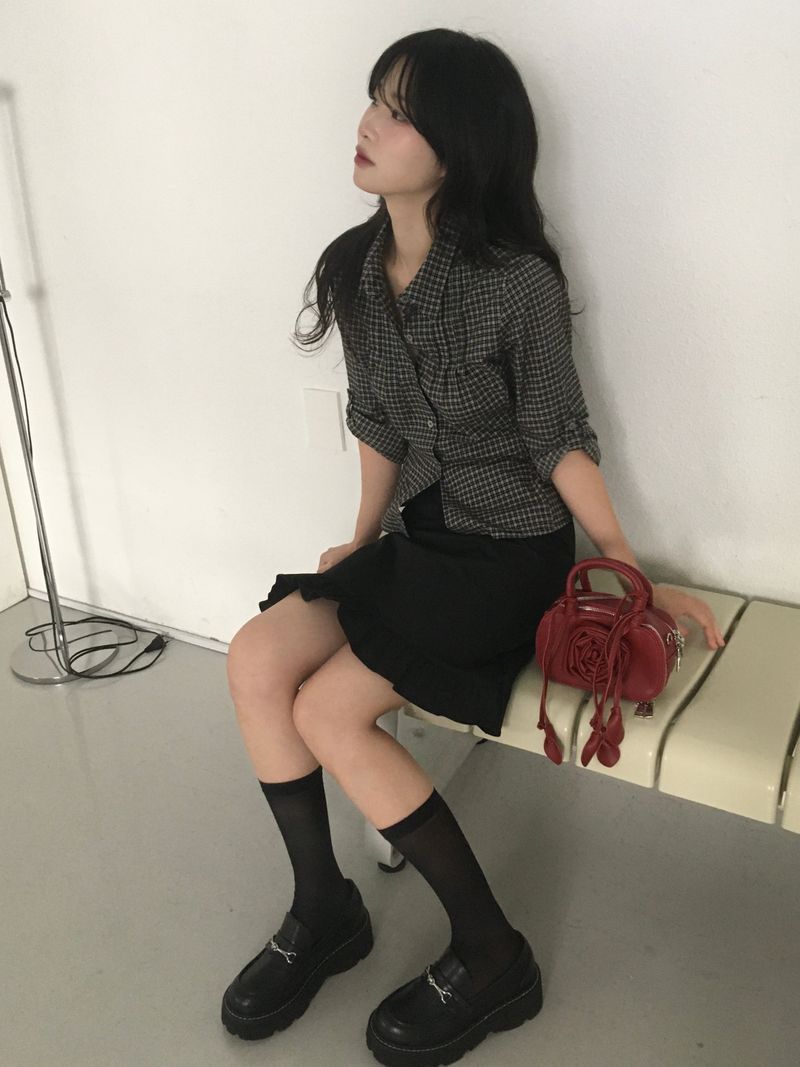 Midi Frill Skirt
