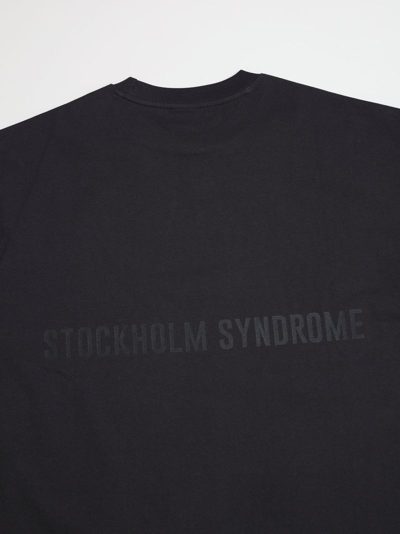 バラクラバロゴTシャツ - チャコール