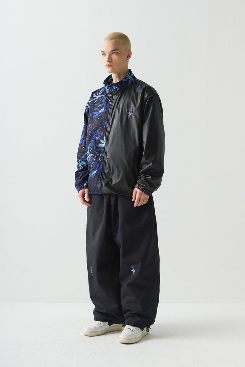 BSR2223FWJK062 J-BLUE FLOWER JACKET BLACK