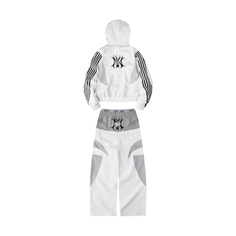"BBY TECHBOI" 3 LAYER NYLON TRACKSUIT - HOODZIP