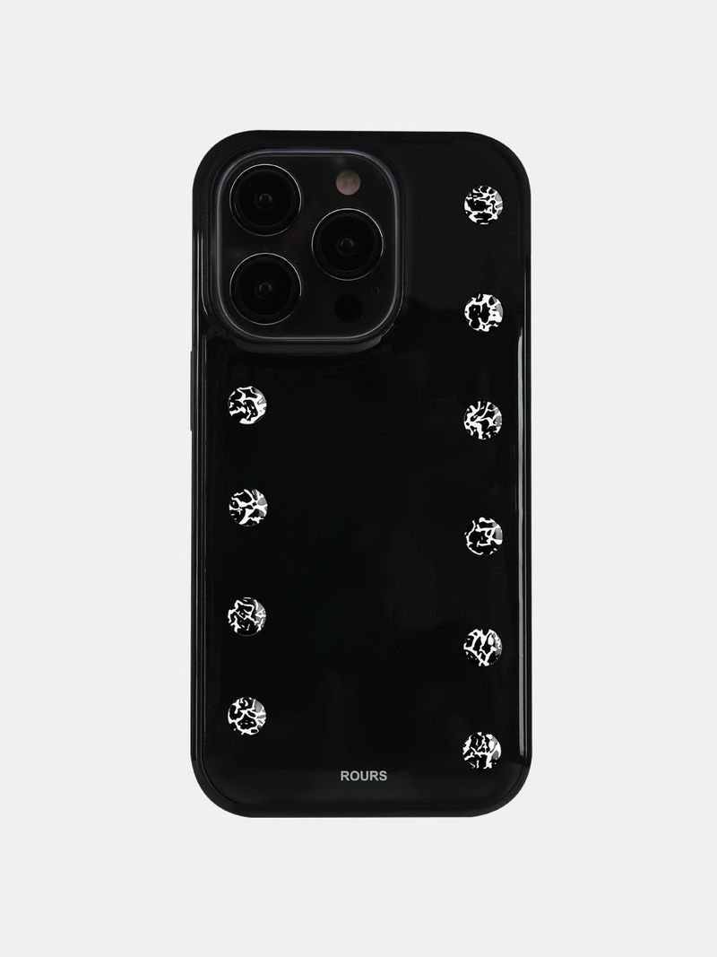 ROURS(ラウォルズ)の「line stud case (zebra)(Smartphone Accessories)」