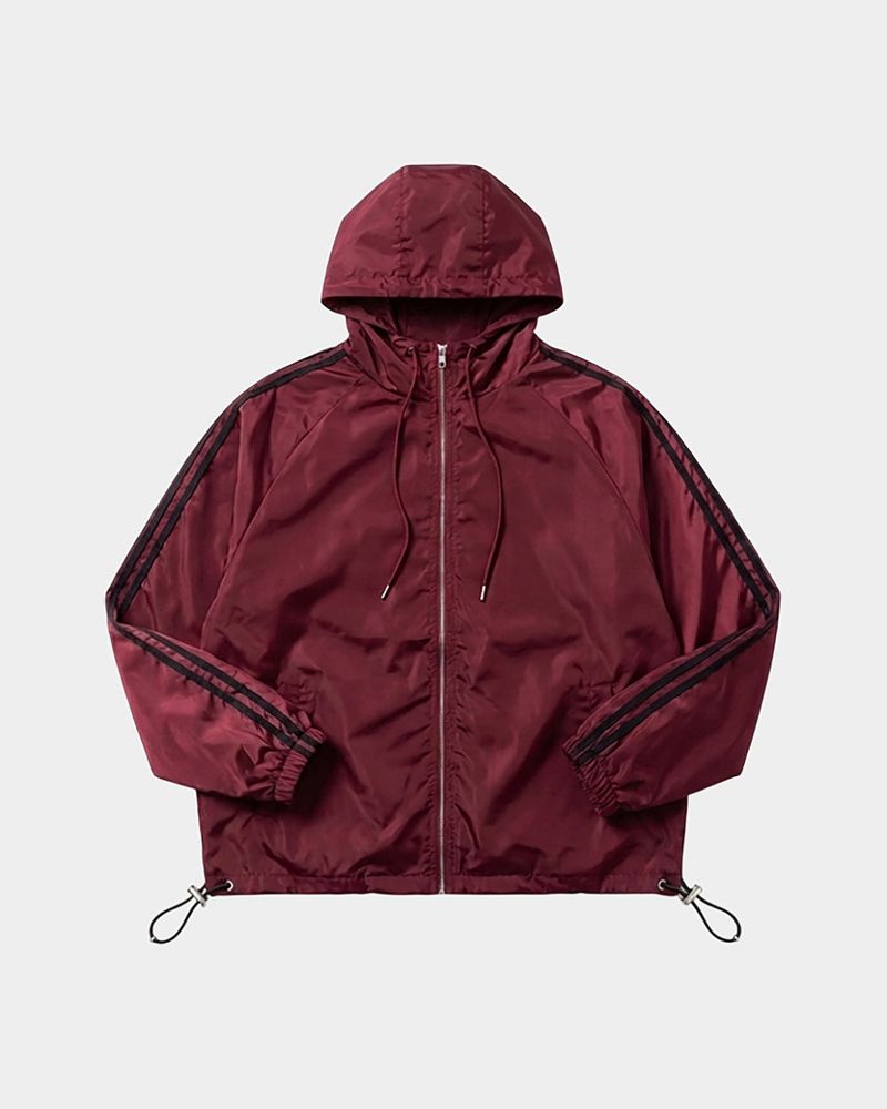 Dian Lightweight Hood Track Windbreaker
