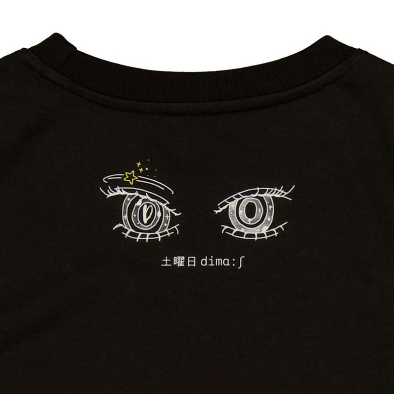 DOYOUBI DIMANCHE（ドヨウビ ディマンシュ）の「【MADE】Doyoubi Dimanche Rakugaki Short-Sleeved T-shirt [Black]（Tops）」